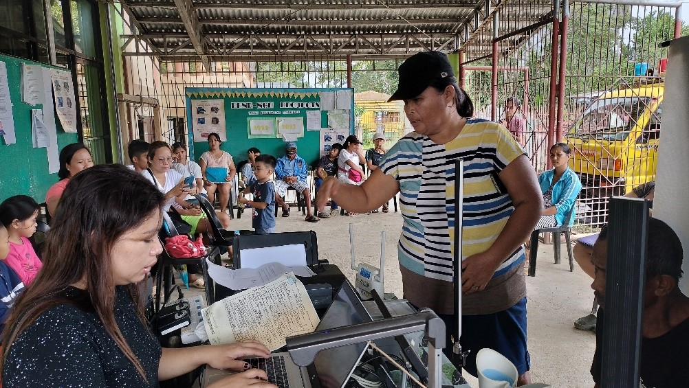 Boholanos’ Embrace National ID Registration in Dagohoy, Bohol on 13 January 2024. 