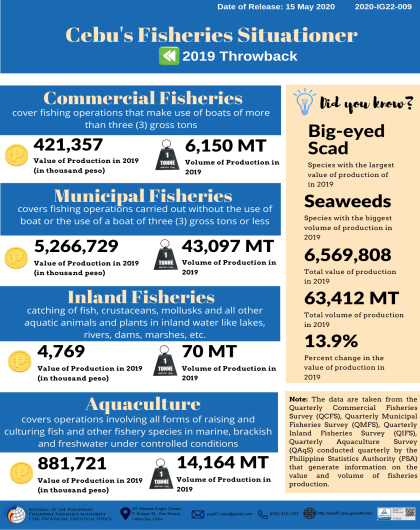 Cebu Fisheries Situationer 2019 Throwback