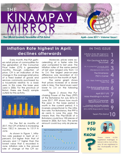 The Kinampay Mirror (2nd Quarter 2017)