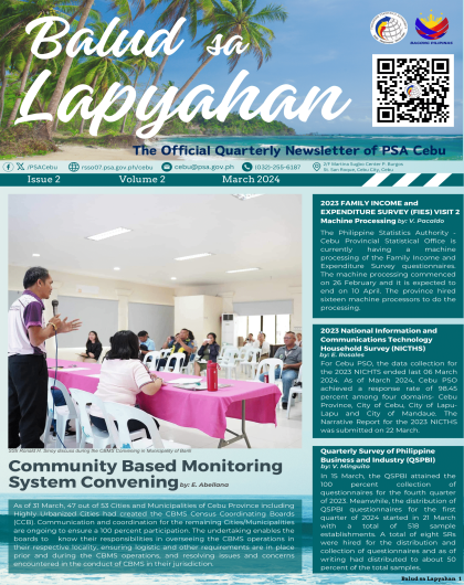 Balud sa Lapyahan-March2024 News Letter