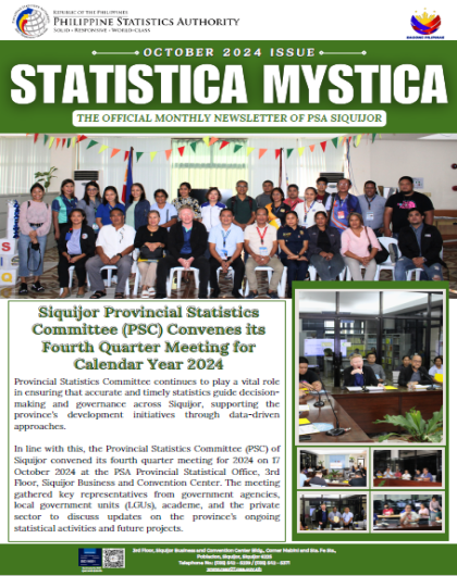 Statistica Mystica, October 2024