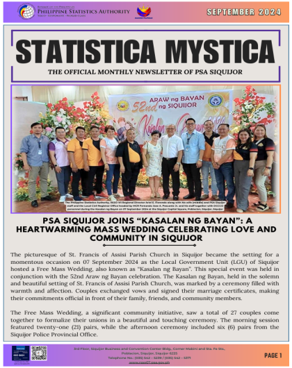 Statistica Mystica, September 2024