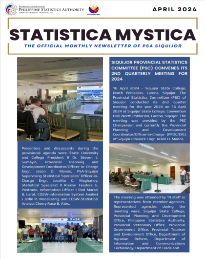 STATISTICA MYSTICA, April 2024