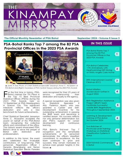 The Kinampay Mirror Volume 8, Issue 3